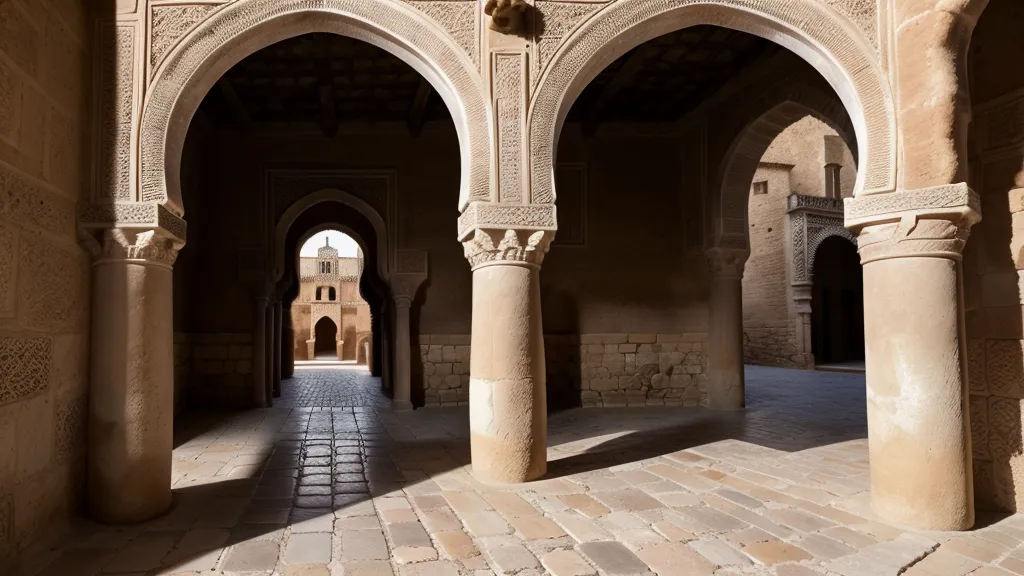 Alcázar of Seville skip-the-line tickets — golden afternoon light across the Patio de las Doncellas without tour crowds