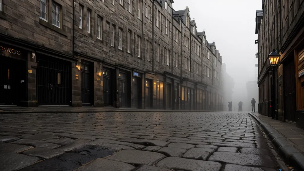 Gothic mausoleums in Greyfriars Kirkyard under a dark night sky, a key night photography stop on Edinburgh ghost tours